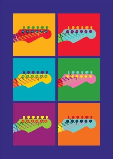 Pop Art Guitar